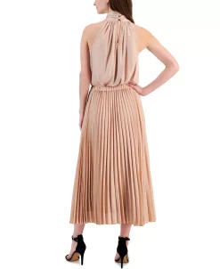 Anne Klein Women's Twist Neck Blouse And Pull-On Midi Skirt -Anne Klein Sales Store 23601930 fpx