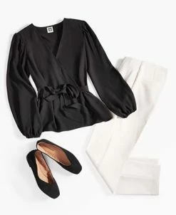 Anne Klein Women's Stretch Slim Hollywood-Waist Ankle Pants 11 Anne Klein Women's Stretch Slim Hollywood-Waist Ankle Pants -Anne Klein Sales Store 23610579 fpx 1