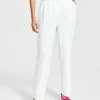 Bar III Women's Textured Straight-Leg Pants, Created For Macy's