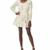 Sam Edelman Women's Scoop-Neck Long-Sleeve Belted Dress
