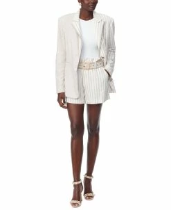 Sam Edelman Women's Notch-Collar Tapered Long-Sleeve Blazer