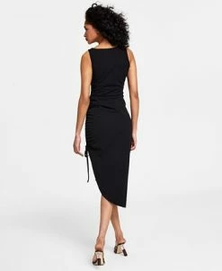 Bar III Sleeveless Scoop Neck Ruched Sheath Dress, Created For Macy's' 6 Bar III Sleeveless Scoop Neck Ruched Sheath Dress, Created For Macy's' -Anne Klein Sales Store 23622327 fpx