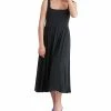 Black Tape Women's Banded-Waist Knit Sleeveless Midi Dress