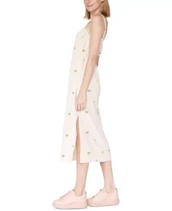 Black Tape Women's Sleeveless Button-Front Cami Midi Dress 6 Black Tape Women's Sleeveless Button-Front Cami Midi Dress -Anne Klein Sales Store 23629256 fpx