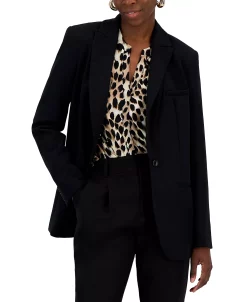 INC International Concepts Women's Single-Breasted Blazer, Created For Macy's -Anne Klein Sales Store 23642625 fpx