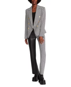 Steve Madden Women's Naomi Double-Breasted Notch-Collar Blazer -Anne Klein Sales Store 23643744 fpx