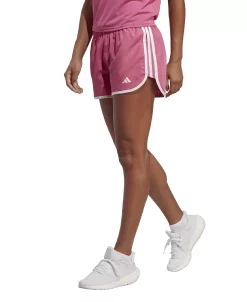 ADIDAS Women's Marathon 20 Elastic Waist Running Shorts -Anne Klein Sales Store 23654154 fpx