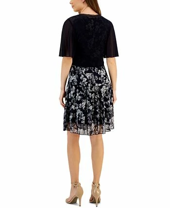 Connected Women's Jacket & V-Neck Sleeveless Dress 2 Connected Women's Jacket & V-Neck Sleeveless Dress - Image 2