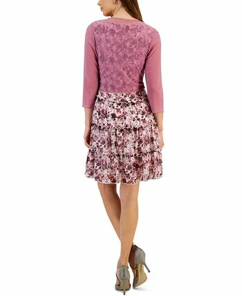 Connected Women's Jacket & Round-Neck Sleeveless Dress 2 Connected Women's Jacket & Round-Neck Sleeveless Dress - Image 2