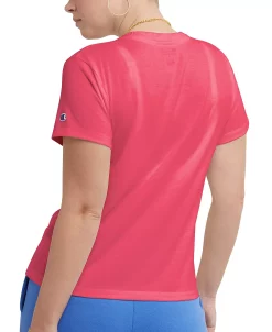 Champion Women's Classic Cotton Logo Graphic-Print Tee -Anne Klein Sales Store 23657123 fpx