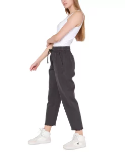 Black Tape Women's Frayed-Hem Pull-On Joggers -Anne Klein Sales Store 23675832 fpx