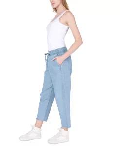 Black Tape Women's Frayed-Hem Pull-On Joggers -Anne Klein Sales Store 23675841 fpx