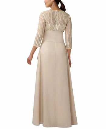 Adrianna Papell Women's Beaded Taffeta Ball Gown 2 Adrianna Papell Women's Beaded Taffeta Ball Gown - Image 2