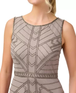 Papell Studio Women's Embellished Sleeveless Dress -Anne Klein Sales Store 23685328 fpx
