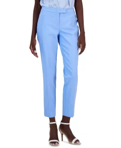 Anne Klein Women's Bowie Double-Weave Straight-Leg Pants 18 Anne Klein Women's Bowie Double-Weave Straight-Leg Pants -Anne Klein Sales Store 23719963 fpx