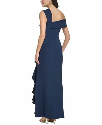 Vince Camuto Women's Asymmetrical Side-Ruffled Gown 2 Vince Camuto Women's Asymmetrical Side-Ruffled Gown - Image 2