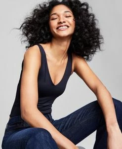 And Now This Women's Double-Layer V-Neck Bodysuit -Anne Klein Sales Store 23732910 fpx