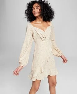 And Now This Women's Ruffled Pleated-Bust A-Line Dress -Anne Klein Sales Store 23733322 fpx