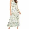 Vince Camuto Women's Maxi Sleeveless Dress With Collar