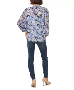 Vince Camuto Women's Raglan Sleeve Split-Neck Blouse -Anne Klein Sales Store 23755968 fpx