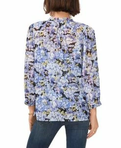 Vince Camuto Women's Raglan Sleeve Split-Neck Blouse -Anne Klein Sales Store 23755970 fpx