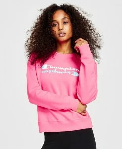Champion Women's Powerblend Graphic-Print Sweatshirt