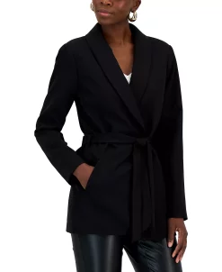 INC International Concepts Women's Tie-Waist Blazer, Created For Macy's -Anne Klein Sales Store 23776784 fpx