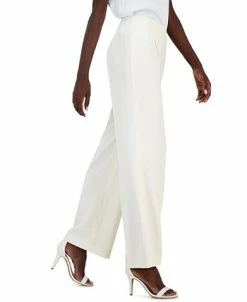 Anne Klein Women's Collection Side-Zip Hollywood Waist Pants -Anne Klein Sales Store 23777417 fpx