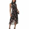 Karl Lagerfeld Paris Women's Signature-Print Sleeveless Dress