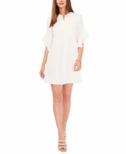 Vince Camuto Women's Ruffle-Sleeve Dress -Anne Klein Sales Store 23892304 fpx