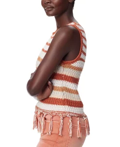 Sam Edelman Women's Fynn Crochet Sleeveless Tank Top 6 Sam Edelman Women's Fynn Crochet Sleeveless Tank Top -Anne Klein Sales Store 23911866 fpx