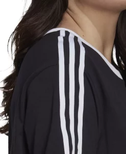 ADIDAS Women's Cotton 3 Stripes T-Shirt, XS-4X -Anne Klein Sales Store 23919779 fpx