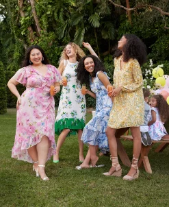 INC International Concepts Printed Empire-Waist Bow-Back Dress, Created For Macy's -Anne Klein Sales Store 24015850 fpx