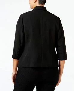 Kasper Plus Size Open-Front Soft Blazer 11 Kasper Plus Size Open-Front Soft Blazer -Anne Klein Sales Store 3960370 fpx
