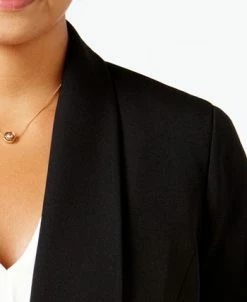 Kasper Plus Size Open-Front Soft Blazer 10 Kasper Plus Size Open-Front Soft Blazer -Anne Klein Sales Store 3963092 fpx