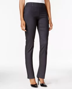 JM Collection Studded Pull-On Tummy Control Pants, Regular And Short Lengths, Created For Macy's 19 JM Collection Studded Pull-On Tummy Control Pants, Regular And Short Lengths, Created For Macy's -Anne Klein Sales Store 3993534 fpx