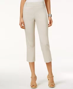 JM Collection Embellished Pull-On Capri Pants, Created For Macy's -Anne Klein Sales Store 8191311 fpx