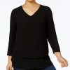Michael Kors Plus Size Layered-Look Tunic Top