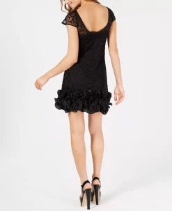 Guess Floral-Lace Ruffled-Hem Sheath 11 Guess Floral-Lace Ruffled-Hem Sheath -Anne Klein Sales Store 8823271 fpx