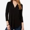 Charter Club Women's 3/4-Sleeve Top, Created For Macy's