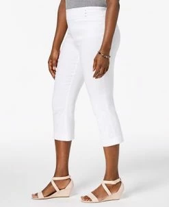 JM Collection Embellished Pull-On Capri Pants, Created For Macy's -Anne Klein Sales Store 9727455 fpx