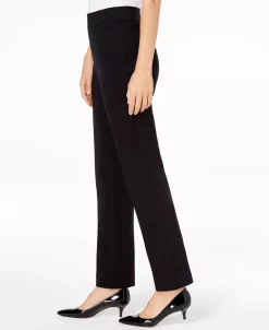 JM Collection Pull-On Tummy Control Straight Leg Pants, Created For Macy's -Anne Klein Sales Store 9791796 fpx
