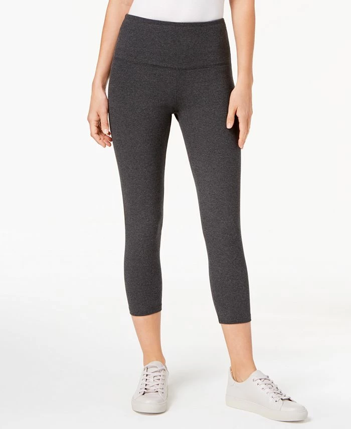 Style & Co Women's Cropped Tummy-Control Leggings, Created For Macy's 1 Style & Co Women's Cropped Tummy-Control Leggings, Created For Macy's