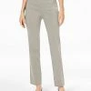 JM Collection Pull-On Tummy Control Straight Leg Pants, Created For Macy's