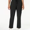 Karen Scott High-Rise Pull-On Knit Pants, Created For Macy's