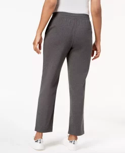 Karen Scott High-Rise Pull-On Knit Pants, Created For Macy's -Anne Klein Sales Store 9865005 fpx